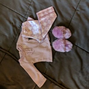 AGD retired purple snowflake PJs